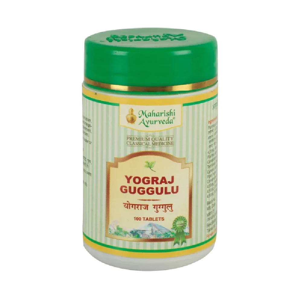 Maharishi Ayurveda Yograj Guggulu, 60 Tablets-1.webp